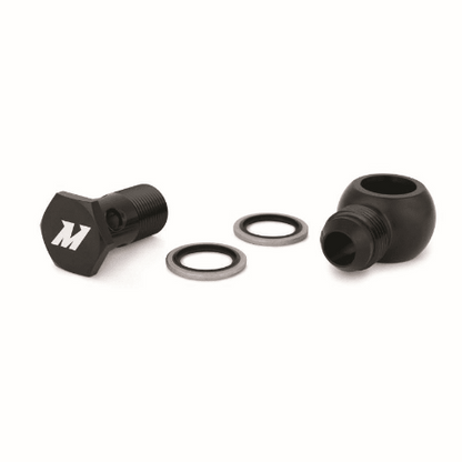 Mishimoto M20 x -10AN Banjo Fitting w/ Bolt (MMBB-10ANBK)