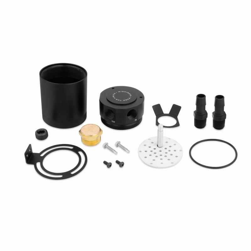 Mishimoto Compact 2-Port Baffled Catch Can (MMBCC-CBTWO)