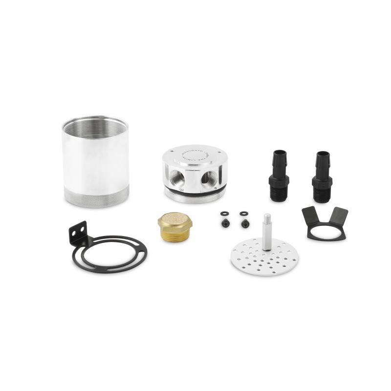 Mishimoto Compact 2-Port Baffled Catch Can (MMBCC-CBTWO)