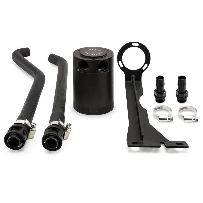 Mishimoto Baffled Oil Catch Can - PCV Side | 2014-2019 Ford Fiesta ST (MMBCC-FIST-14PBE)