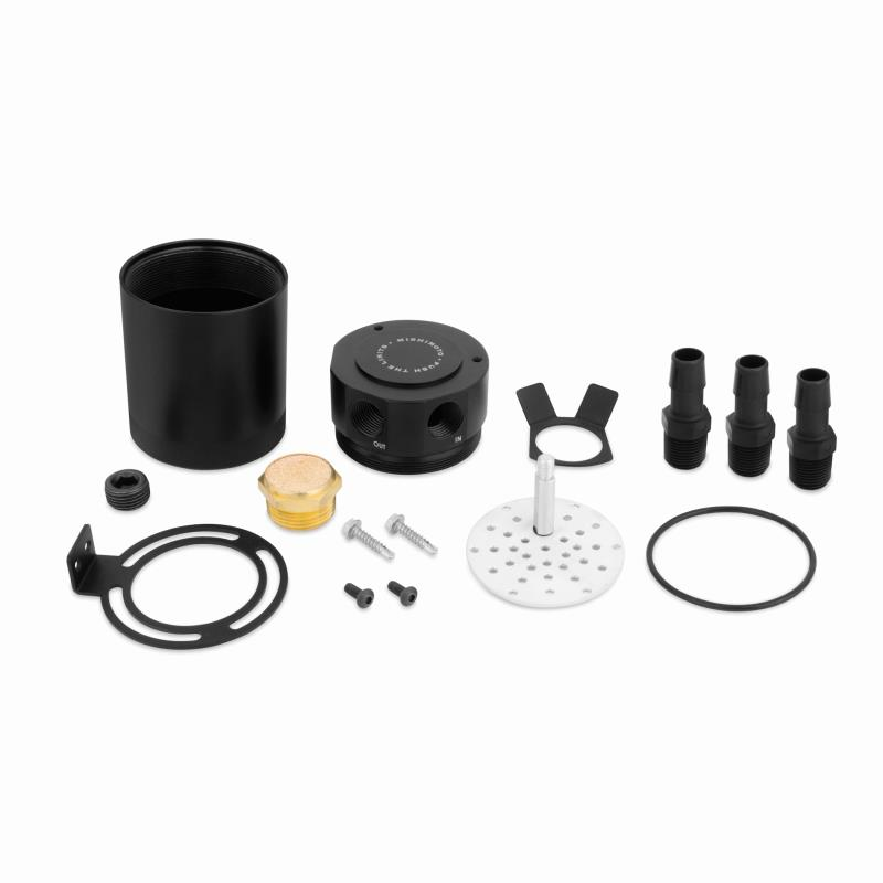Mishimoto Compact 3-Port Baffled Catch Can (MMBCC-CBTHR)