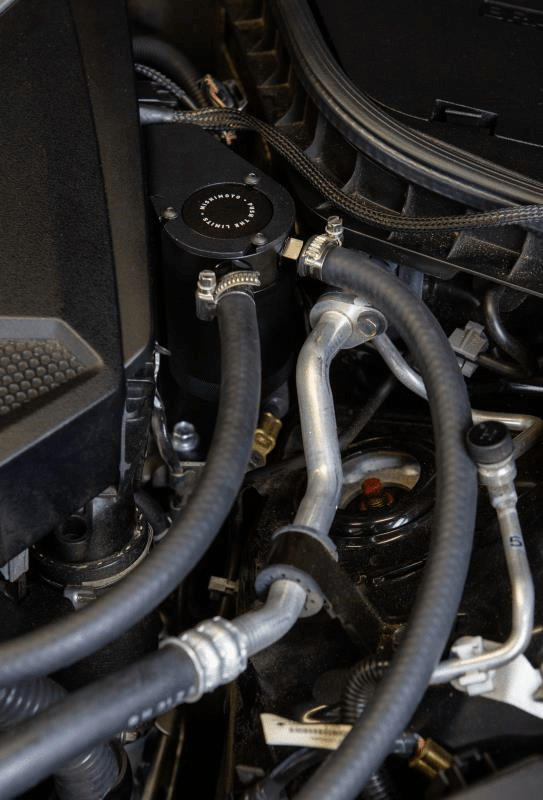 Mishimoto Direct-Fit Catch Can | 2016-2018 Infiniti Q50/Q60 3.0T (MMBCC-Q50-16PBE)