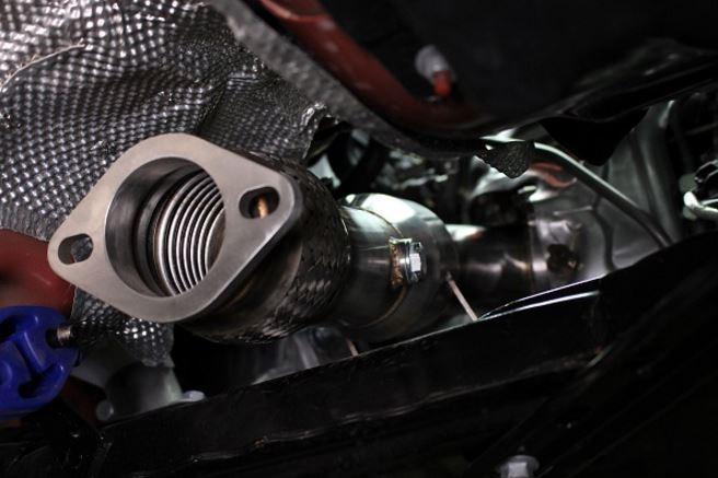 Mishimoto Catted Downpipe | 2014+ Ford Fiesta ST (MIS MMDP-FIST-14CAT)