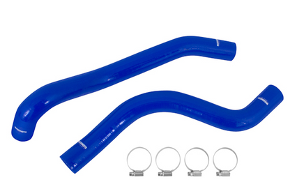 Mishimoto Silicone Radiator Hoses - Blue | 2015+ Ford Mustang Ecoboost (MMHOSE-MUS4-15BL)