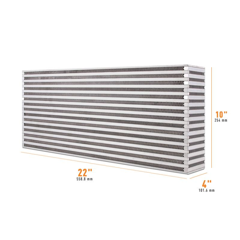 Mishimoto Air-to-Air Intercooler Core - 22" x 10" x 4" (MMUIC-11)
