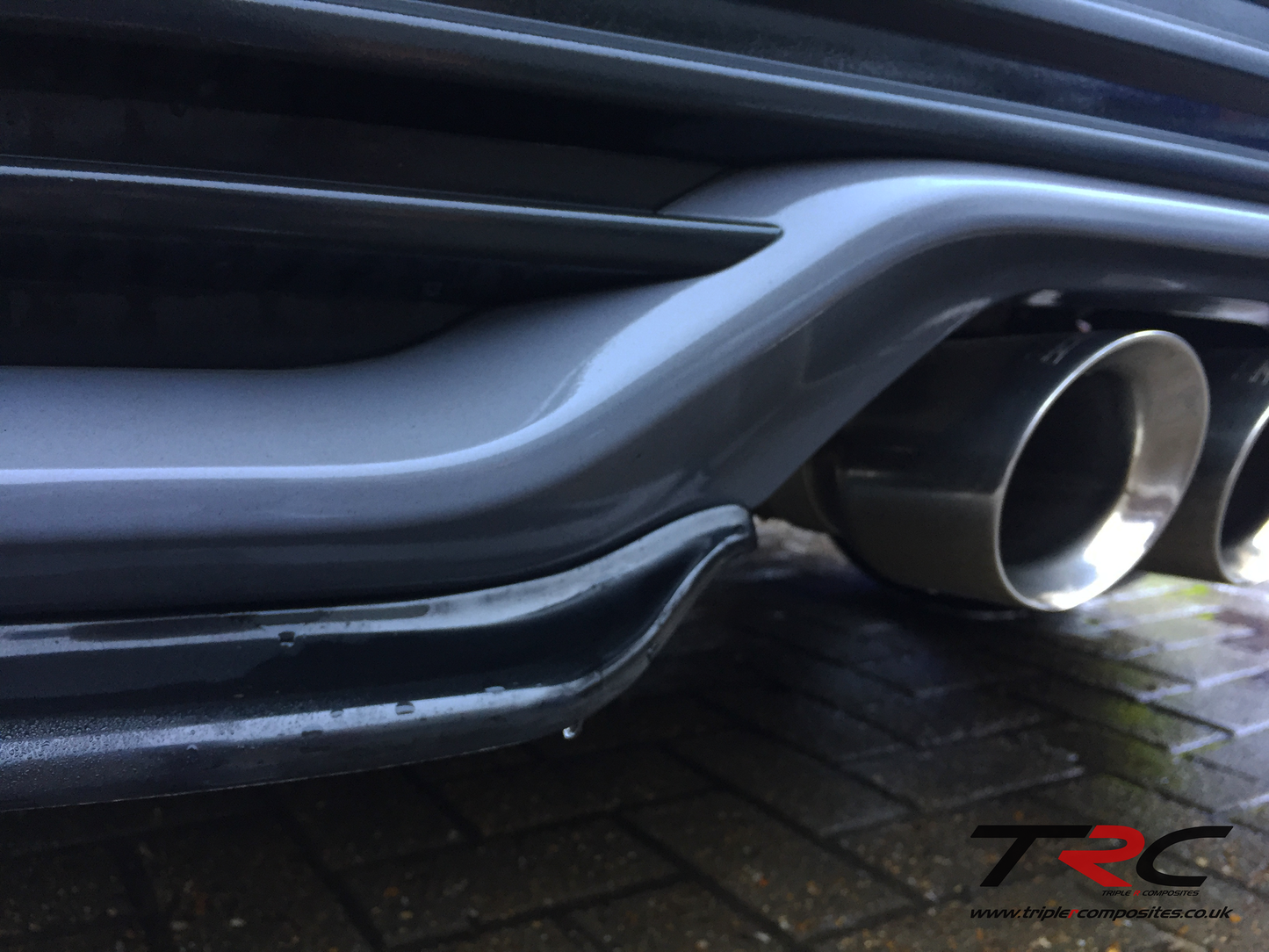 Triple R Composites Rear Skirts/Spats -  Ford Focus ST 2015-2018