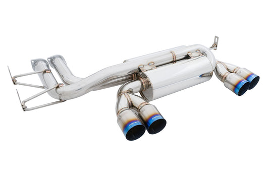 BMW E46 M3 2001-2006 - Supremo axle back Blue Ti-Tips - MR-ABE-BE46M30E-BT-C-Dub Tech