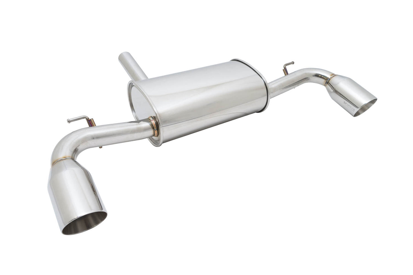 Mini Countryman R60 2011+ - Stainless Rolled Tips - Axle - MR-ABE-MCC11-SRT