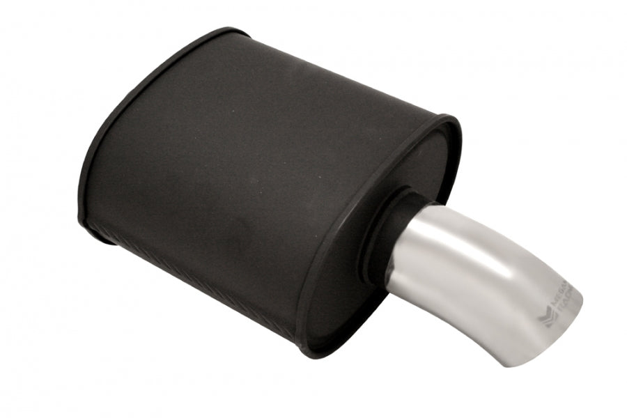 Universal Exhaust M-FG Muffler Black - MR-MU-MFG-B - MR-MU-MFG-B