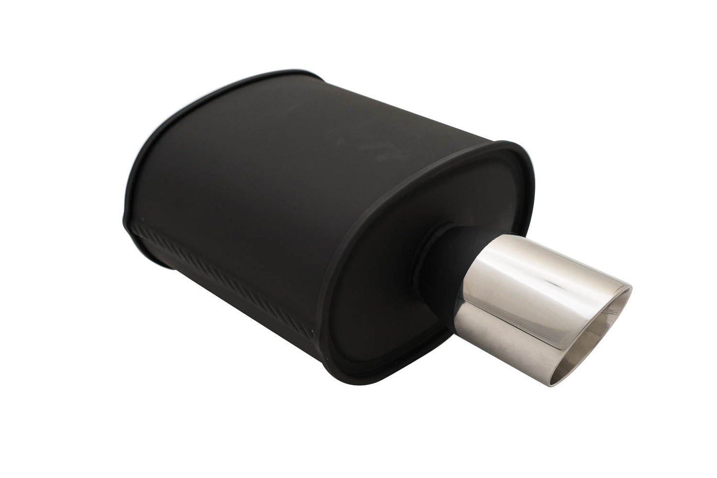 Universal Exhaust M-VO Muffler Black - MR-MU-MVO-B - MR-MU-MVO-B