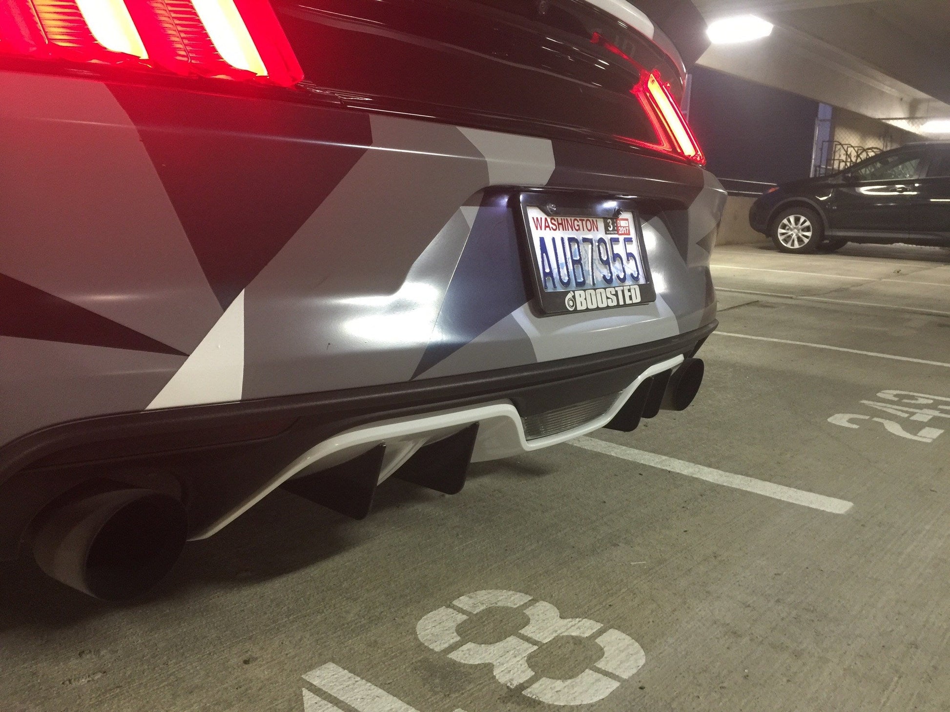 2015-2017 Ford Mustang S550 TORNADO Diffuser Fins-C-Dub Tech