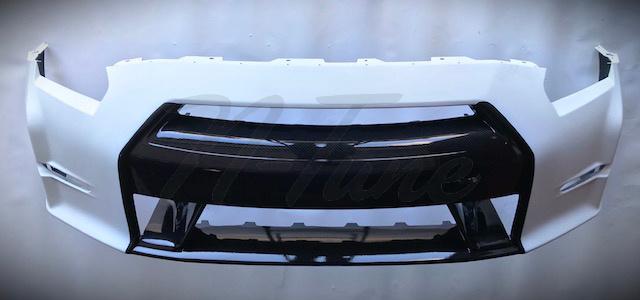 N-Tune V1 Front Bumper (FRP/CF): 2009-2016 Nissan R35 GTR