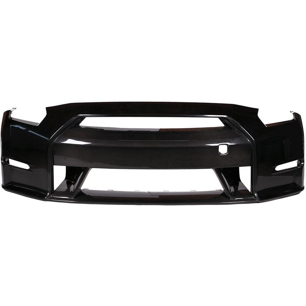 N-Tune FRP Carbon Front Bumper - 09-16 Nissan GT-R R35