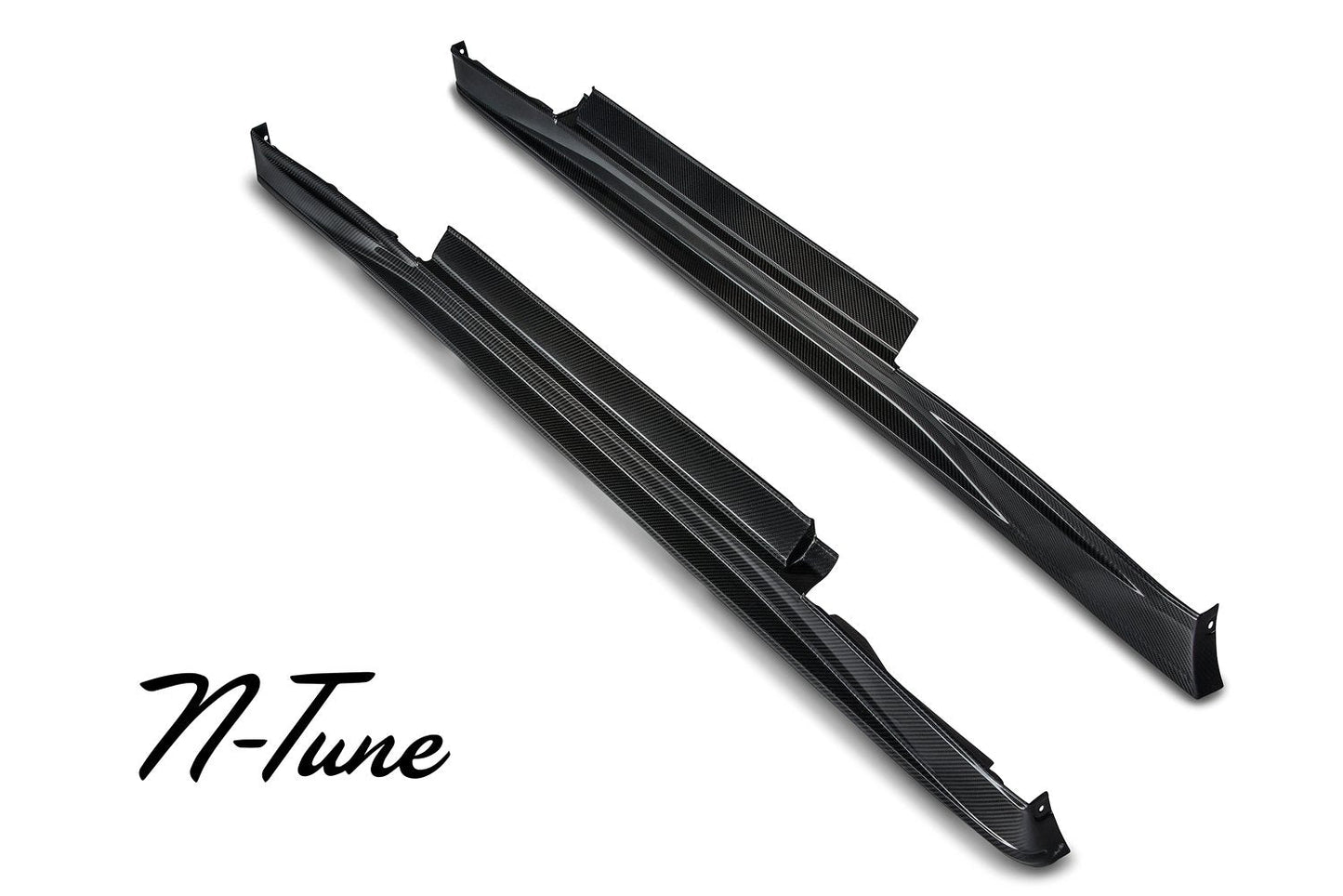 N-Tune Side Skirts (CF): 2009-2020 Nissan R35 GTR