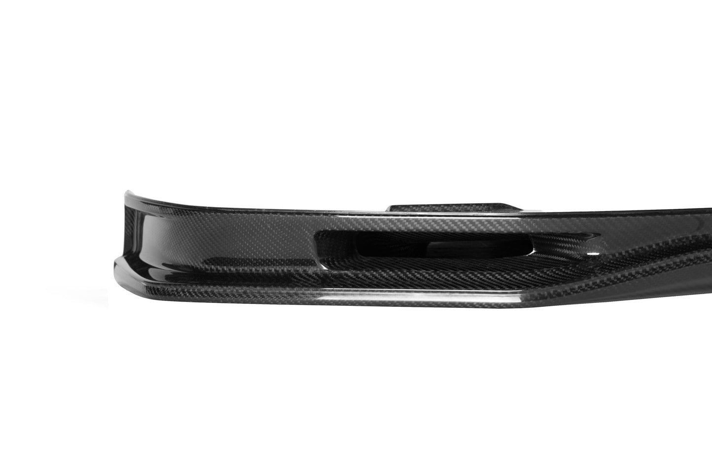 N-Tune Front Splitter w/ Brake Duct (FRP):2009-2016 NISSAN R35 GTR