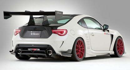 Varis Kouki Arising-II Style Racing Swan GT Wing with Mounting Bracket - Toyota 86 ZN6/Subaru BRZ ZC6