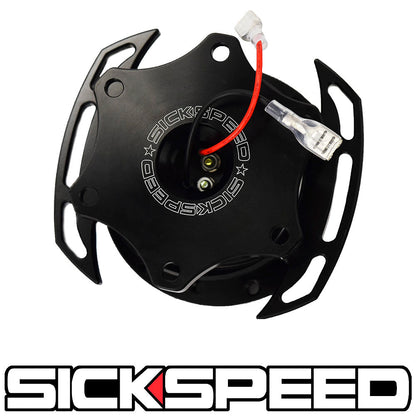 SICKSPEED ZERO-PLAY STEERING WHEEL QUICK RELEASE HUB