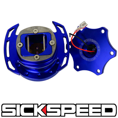 SICKSPEED ZERO-PLAY STEERING WHEEL QUICK RELEASE HUB