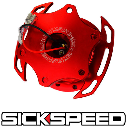 SICKSPEED ZERO-PLAY STEERING WHEEL QUICK RELEASE HUB