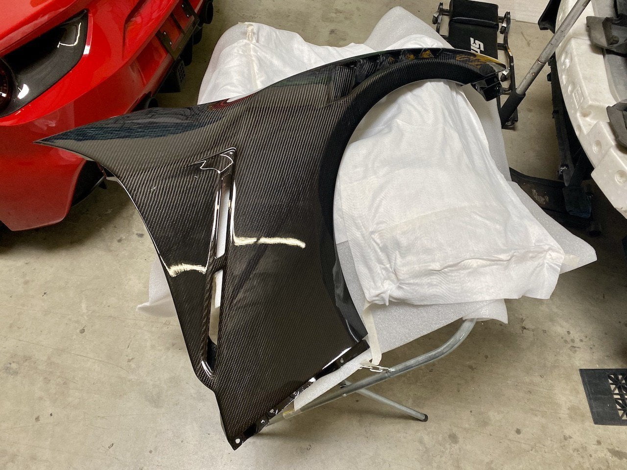 N-Tune Spec N Vented Fenders (Full CF): 2009-2020 Nissan R35 GT-R