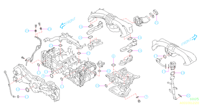 Subaru OEM Engine Gasket & Seal Kit | 2015-2021 Subaru WRX and 2014-2018 Subaru Forester XT (10105AB820)