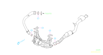 Subaru OEM Engine Gasket & Seal Kit | 2015-2021 Subaru WRX and 2014-2018 Subaru Forester XT (10105AB820)