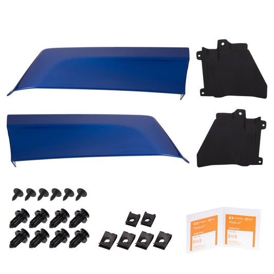 Subaru OEM Rear Aero Splash Guard - Blue Pearl K7X | 2015-2019 Subaru WRX/STI (J101SVA000E4)
