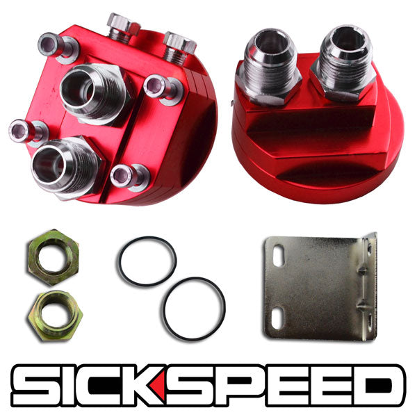 OIL FILTER RELOCATION MALE FITTING ADAPTER KIT 3/4X16 , 20X1.5