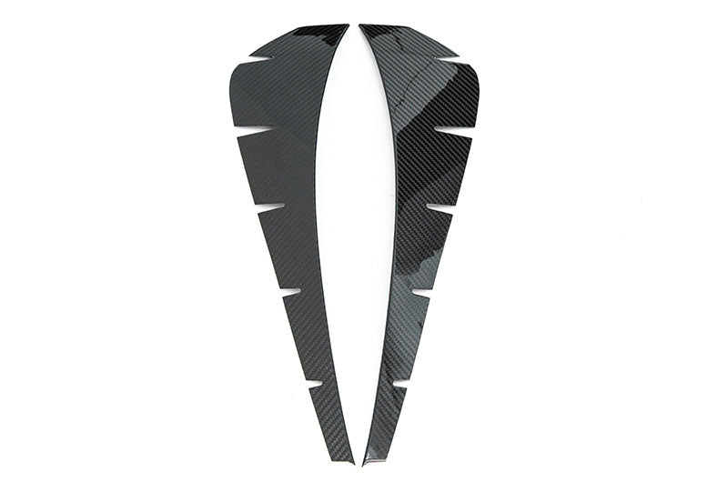 OLM 2017-2021 Honda Civic Type-R FK8 Dry Carbon Fiber Fender Vent Insert Overlay