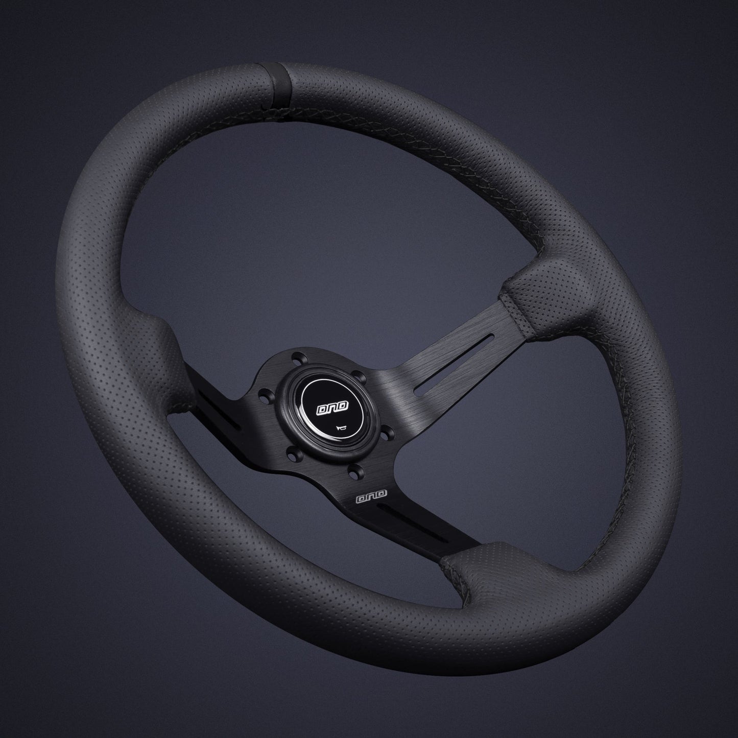 Perforated Leather Race Wheel