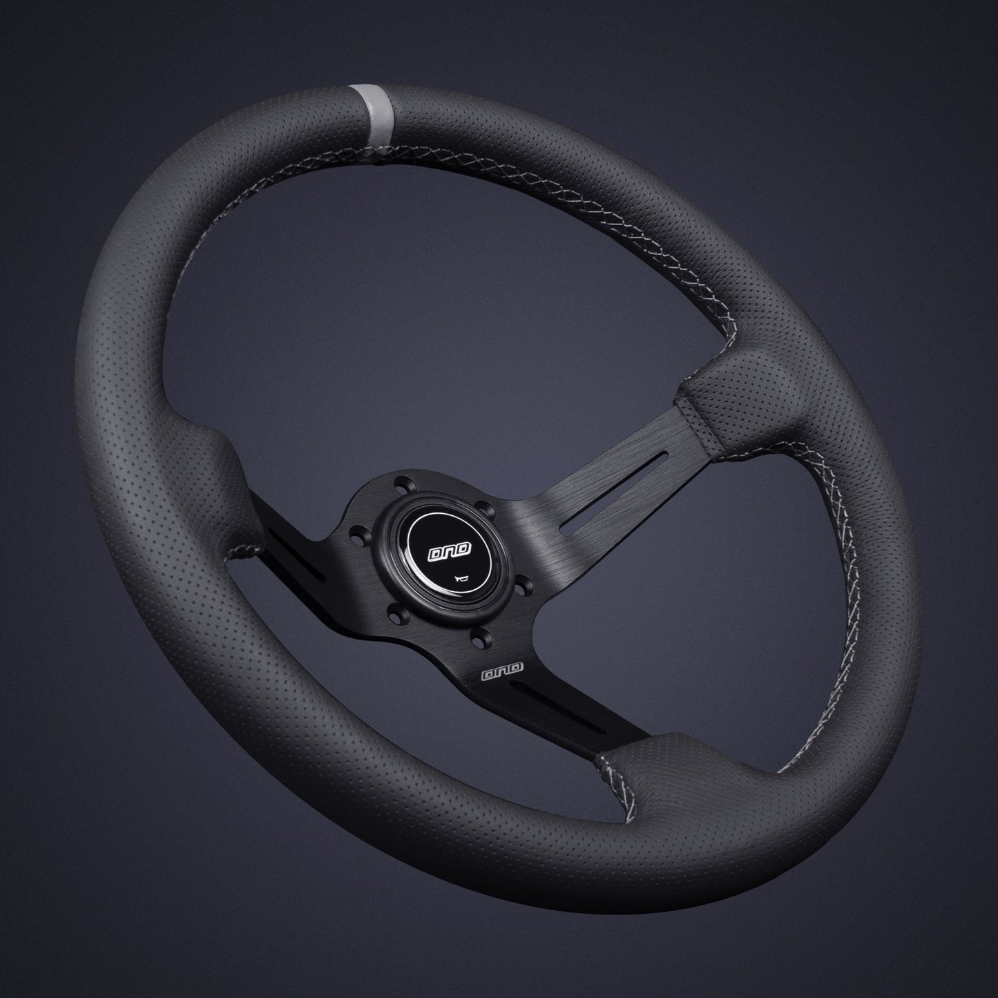 Perforated Leather Race Wheel