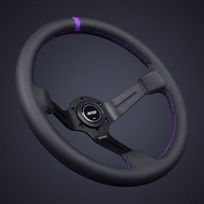 Perforated Leather Race Wheel