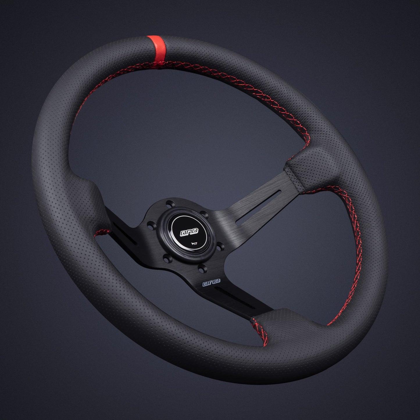 Perforated Leather Race Wheel
