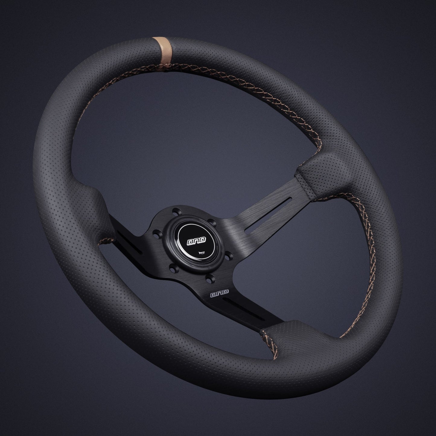 Perforated Leather Race Wheel