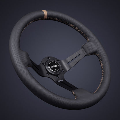 Perforated Leather Race Wheel