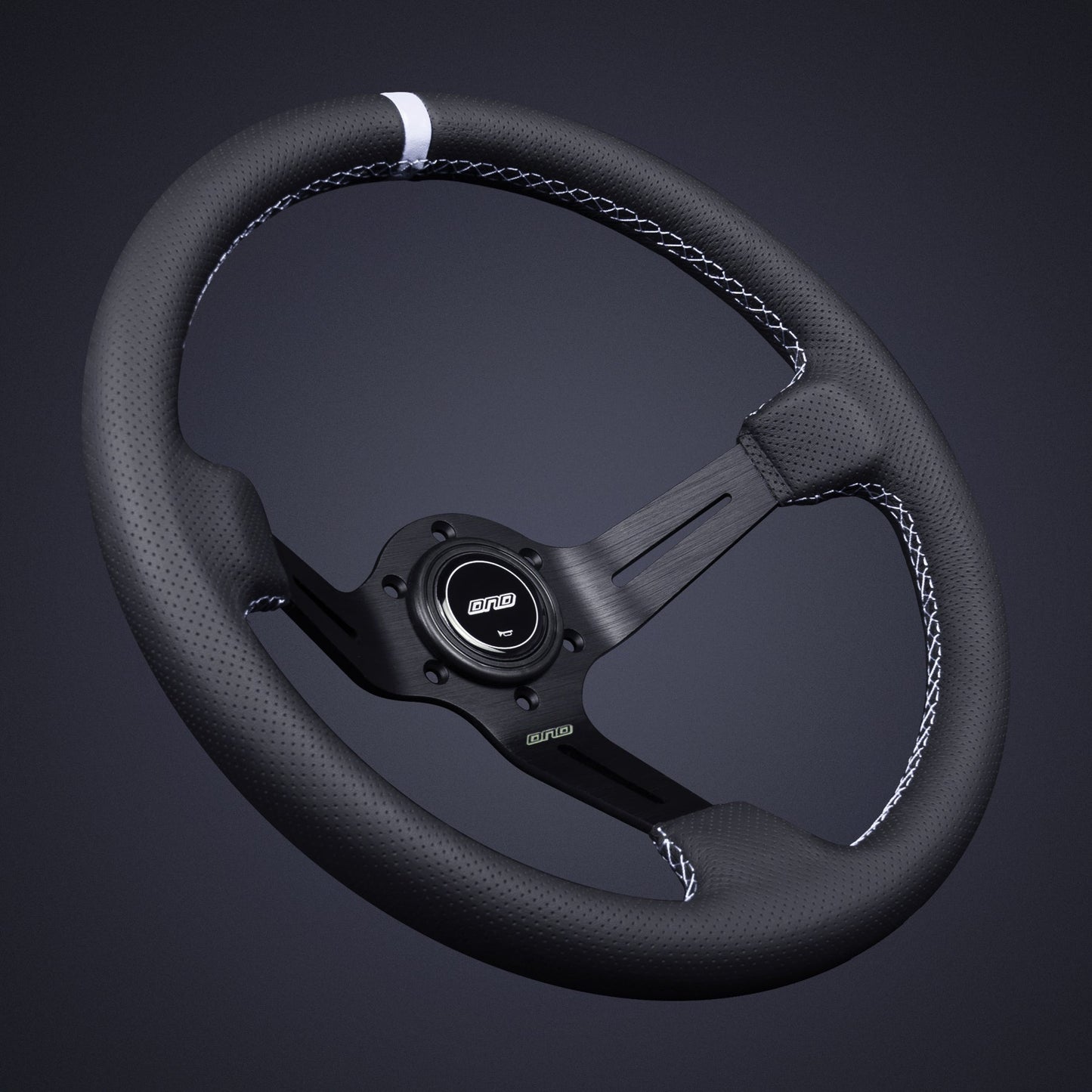 Perforated Leather Race Wheel