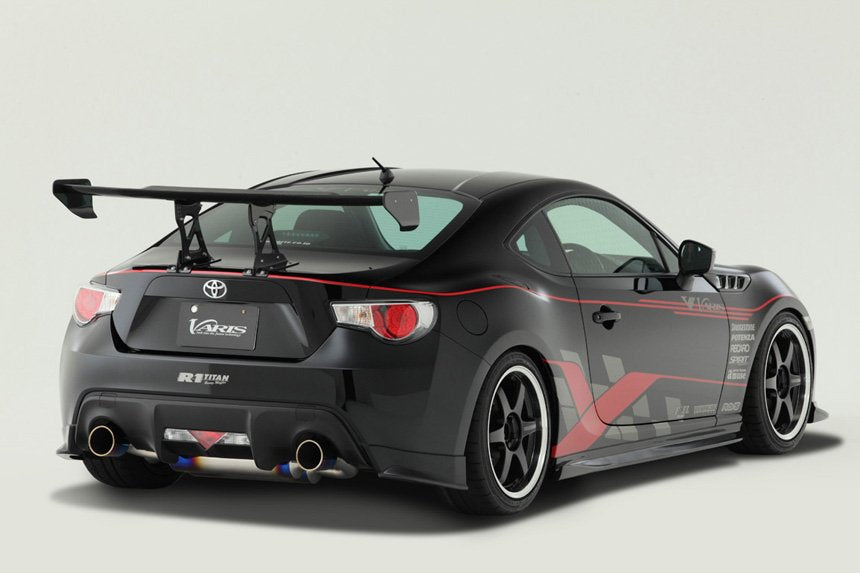 スバル BRZ ZC6 リアウイング 3D END FIN Type1 | プロ