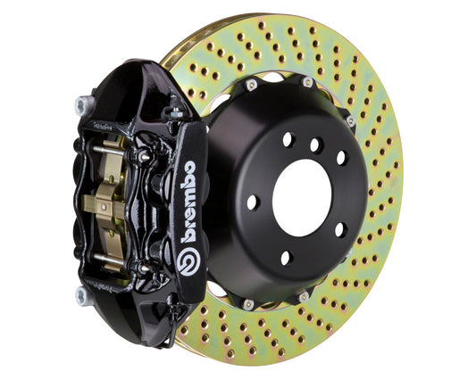 Brembo GT 365x29 2-Piece 4 Piston Black Drilled Front Big Brake Kit