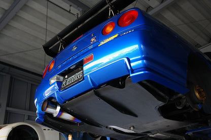 R1 Titan Titanium Exhaust System (90mm)