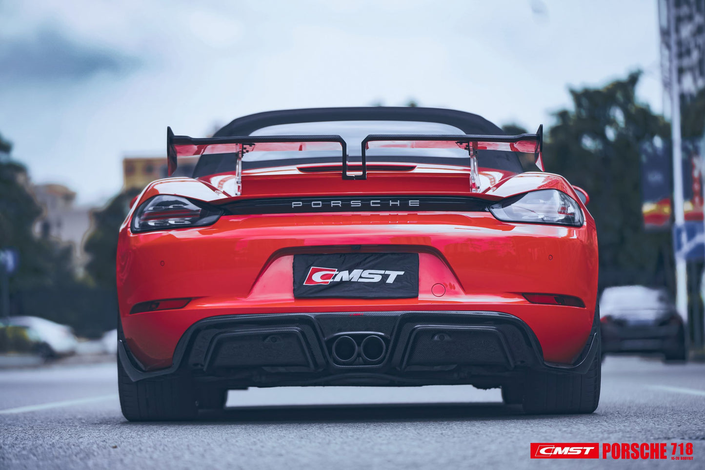 CMST Tuning Carbon Fiber Full Body Kit Style B Porsche 718 Boxster / Cayman