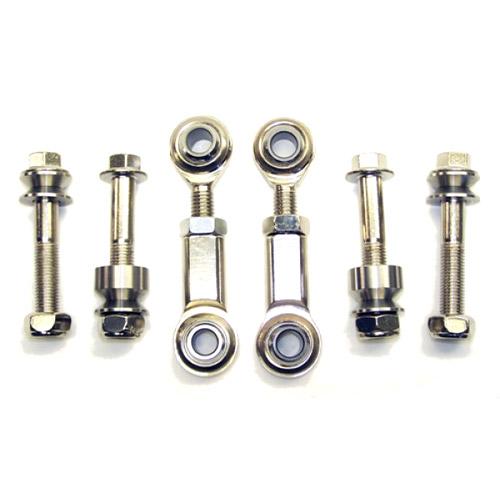 Rear Adjustable Sway Bar End Link Set - 92-00 Civic / 94-01 Integra
