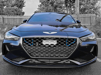 2017-2021 Genesis G70 3.3T Dual BIG MOUTH Ram Air Intake Snorkels-C-Dub Tech