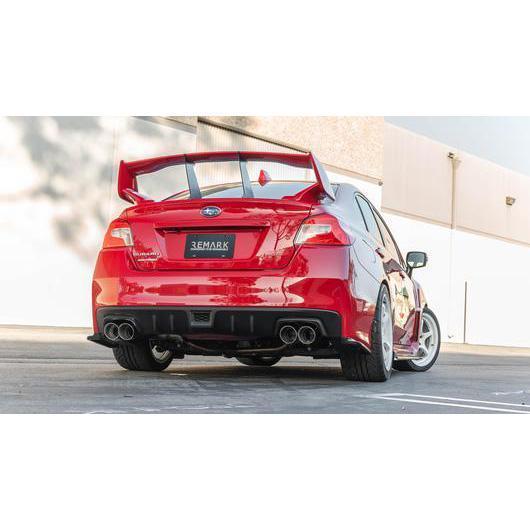 Remark Axleback Muffler Deletes w/ Quad 4.0" Tips | 2015-2021 Subaru WRX/STI (RO-TTVA-D4)