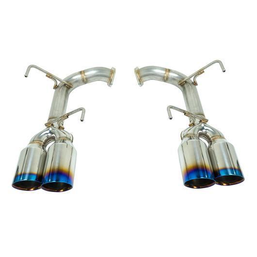 Remark Axleback Muffler Deletes w/ Quad 4.0" Tips | 2015-2021 Subaru WRX/STI (RO-TTVA-D4)