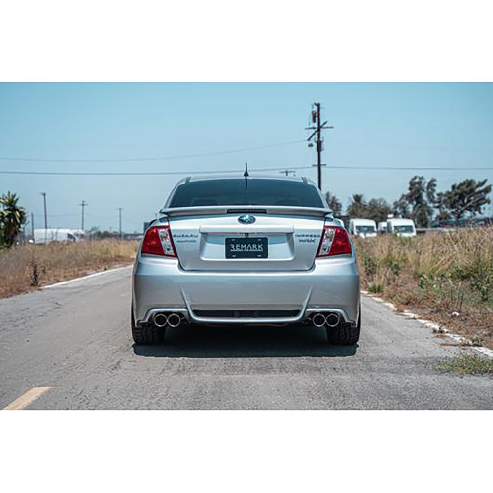 Remark Axle-Back Exhaust System | 2011-2014 Subaru WRX/STI Sedan (RO-TSGV-S/GV-D/GV-S/GV-D)