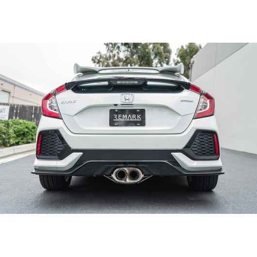 Remark Catback Exhaust | 2017-2021 Honda Civic Hatchback Sport FK7 (RK-C1076H-04)