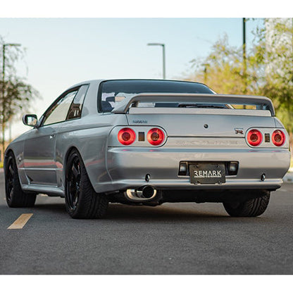 Remark R1 Cat-Back Exhaust System | 1989-1994 Nissan Skyline GT-R (RK-C1076N-02)