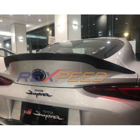 Rexpeed Dry Carbon Fiber Spoiler | 2020-2021 Toyota Supra (TS01)