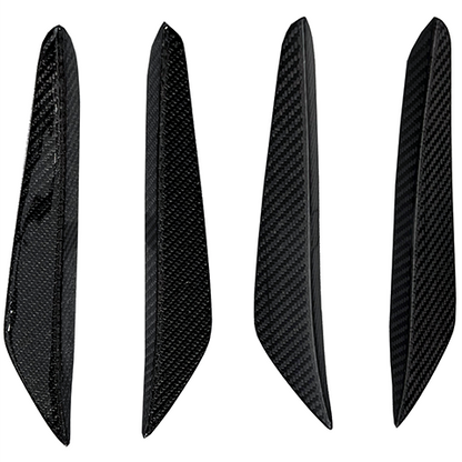 Rexpeed V2 Carbon Fiber Front Canards | 2020-2021 Toyota Supra (TS54X)