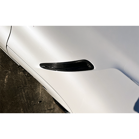 Rexpeed Dry Carbon Fiber Hood Vent Covers | 2020-2021 Toyota Supra (TS57/M)